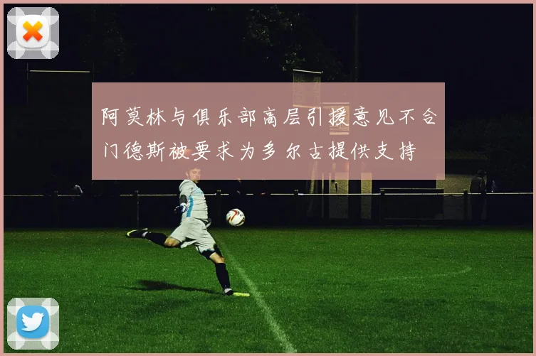 阿莫林与俱乐部高层引援意见不合门德斯被要求为多尔古提供支持